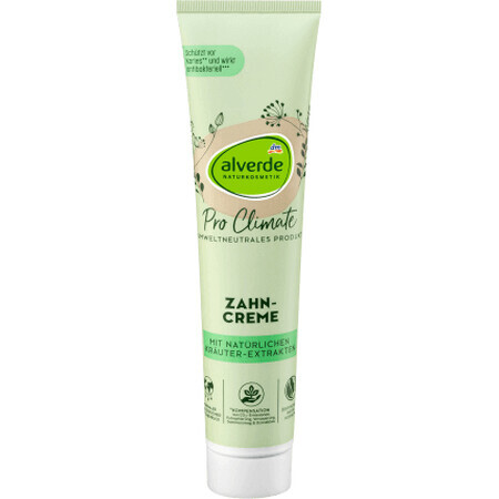 Alverde Naturkosmetik Pro Climate Kräuter-Zahnpasta, 125 ml