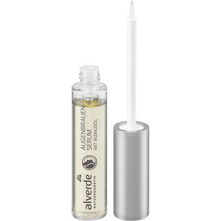 Alverde Naturkosmetik Suero para cejas con aceite de ricino, 9 ml