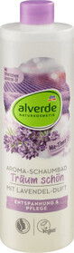 Alverde Naturkosmetik Espuma de ba&#241;o con lavanda, 400 ml