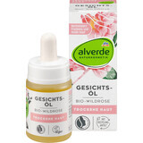 Alverde Naturkosmetik Aceite facial ecológico de rosa silvestre, 15 ml