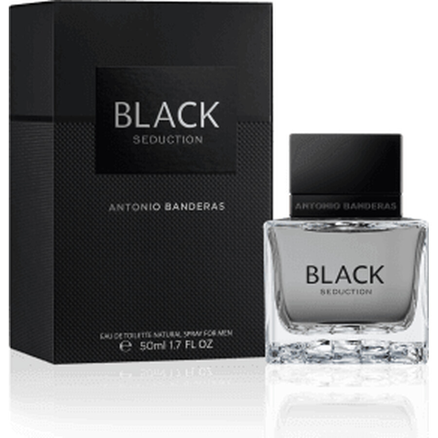 Antonio Banderas Agua de tocador seducción en negro, 50 ml