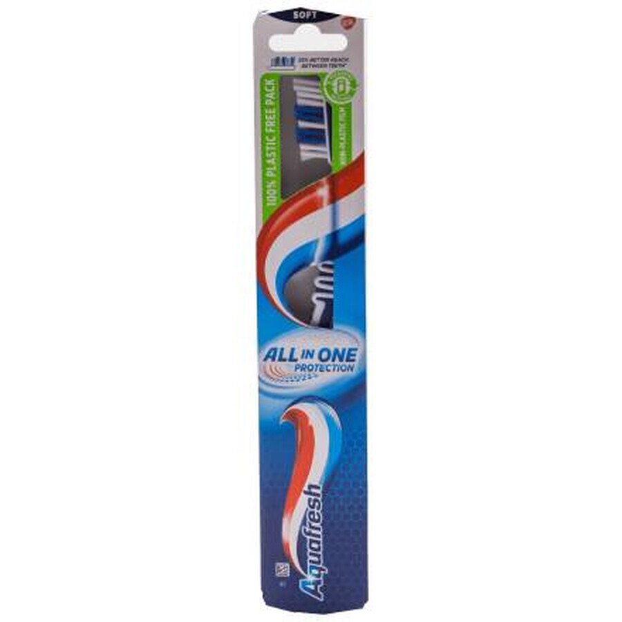 Cepillo de dientes Aquafresh All In One Suave, 1 ud.