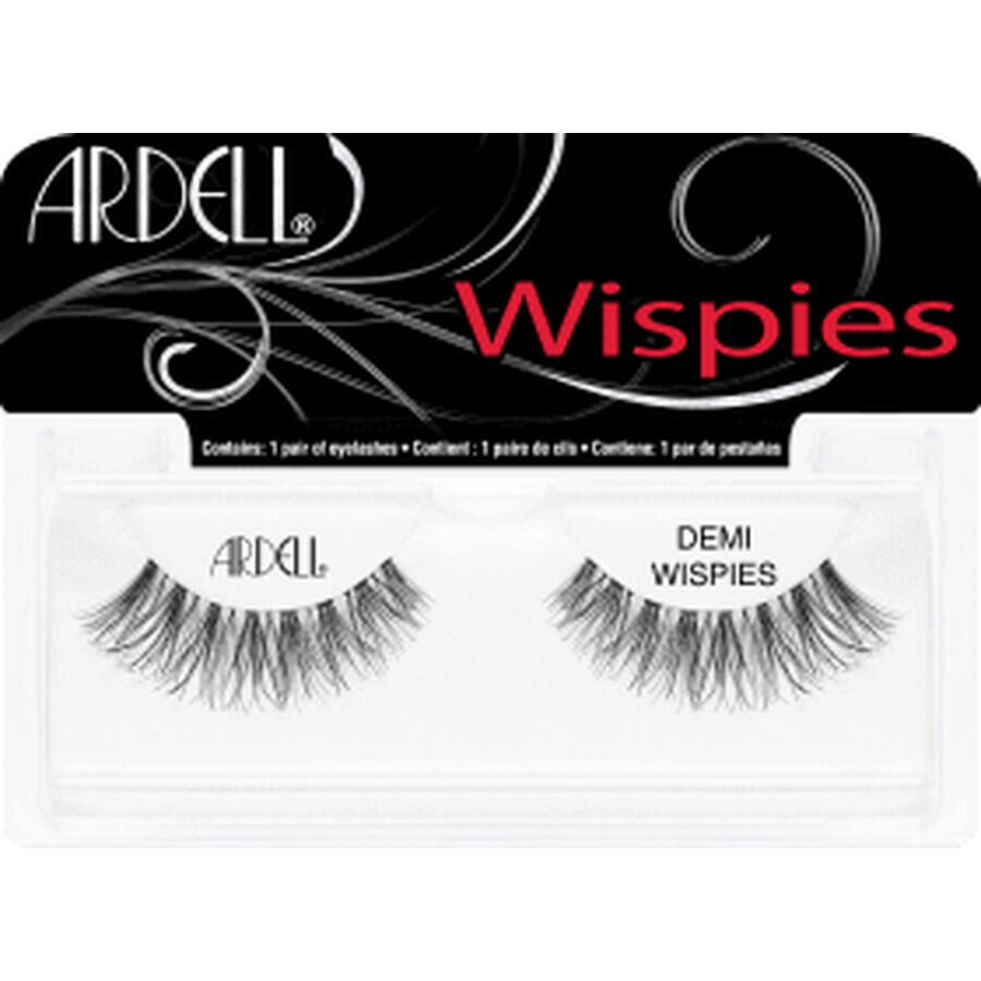 ARDELL Gene falso Demi Wispies Invisibands Negro, 1 ud.