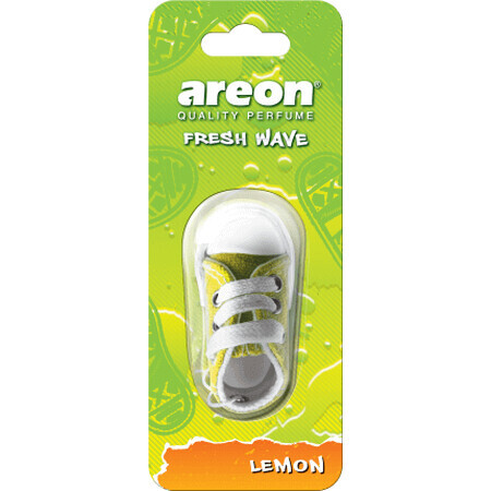 Areon Fresh Wave Lemon Car Freshener, 1 pc