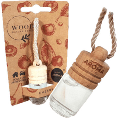 Aroma Odorizant pentru mașină Wood mini cherry, 4 ml