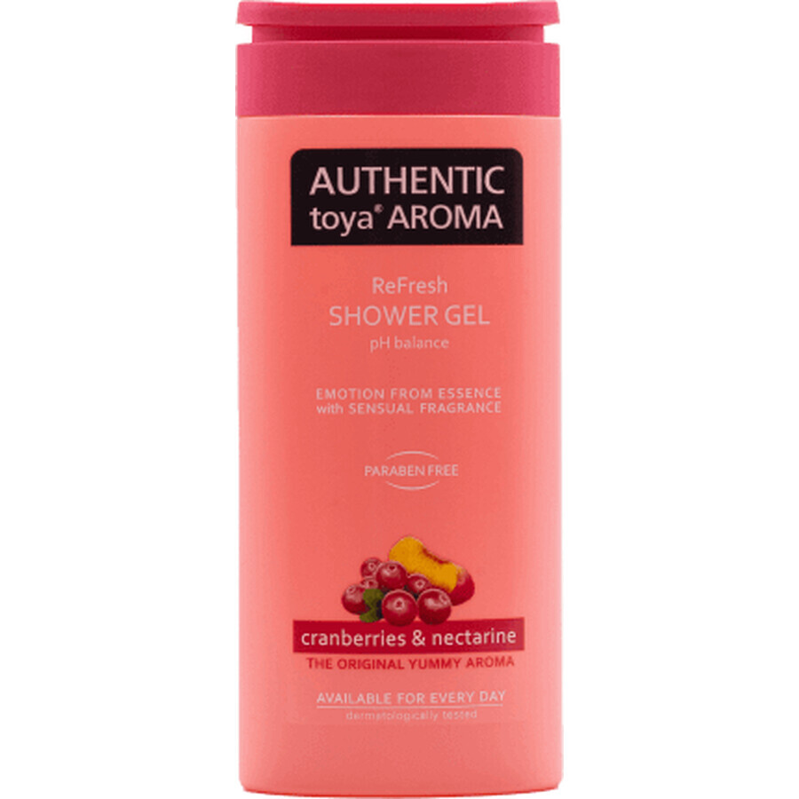 Gel de Ducha Auténtico Arándano y Nectarina, 400 ml