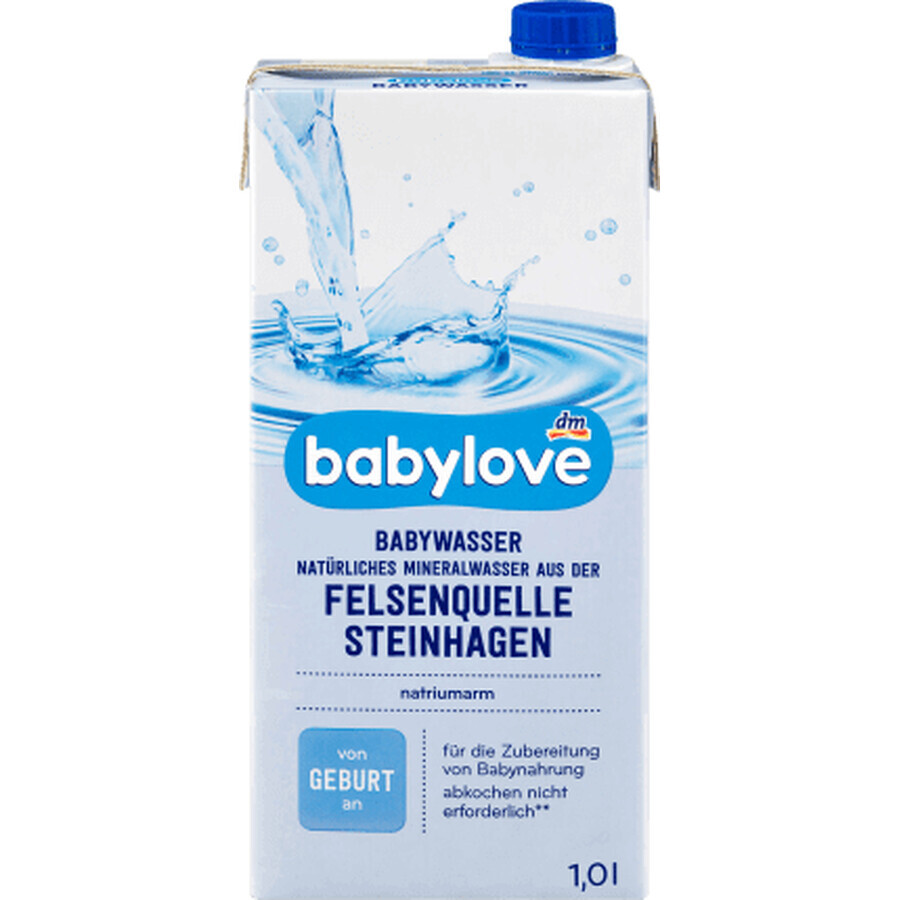 Babylove Acqua per neonati, 1 l