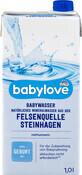 Agua para beb&#233;s Babylove, 1 l