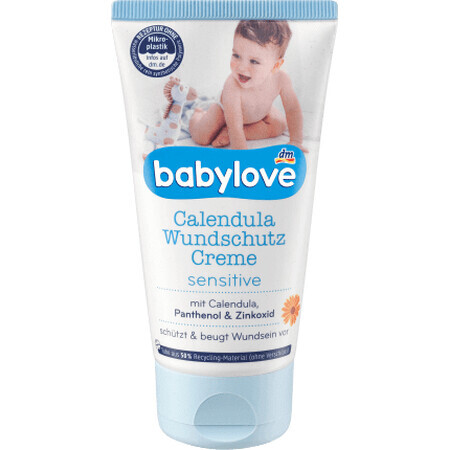 Babylove Crema Protectora de Heridas Sensible con Caléndula, 75 ml