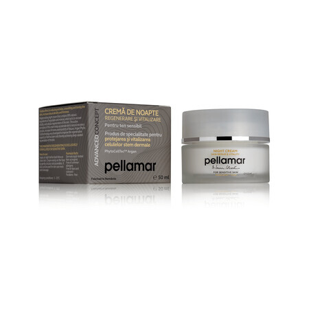 Crema de noche regeneradora para pieles sensibles Advanced Concept, 50 ml, Pellamar