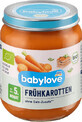 Babylove zanahorias tempranas 5+ ECO, 125 g