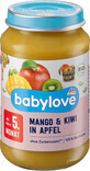 Babylove Pur&#233; de mango con kiwi y manzana ECO, 5+, 190 g