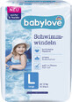 Pa&#241;al de nataci&#243;n Babylove, talla L, 12 unidades