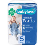 Pañal Babylove talla 5, 20 unidades