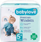 Pa&#241;ales Babylove Premium n&#250;mero 5+, 34 uds.