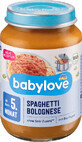 Babylove Espaguetis a la bolo&#241;esa 5+, 190 g