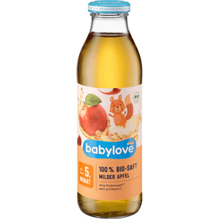 Babylove Suc de mere 5+, 500 ml