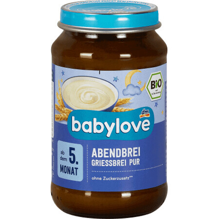 Papilla Babylove para la cena, 190 g