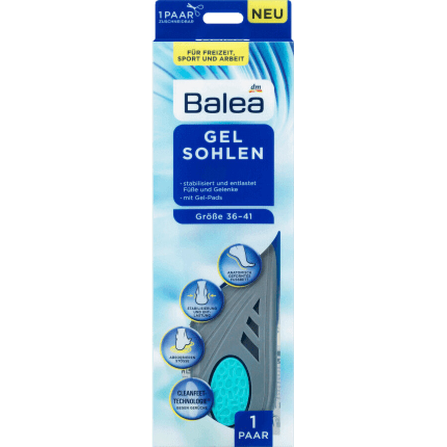 Balea Gel-Schuhwimpern 36/41, 1 Stück