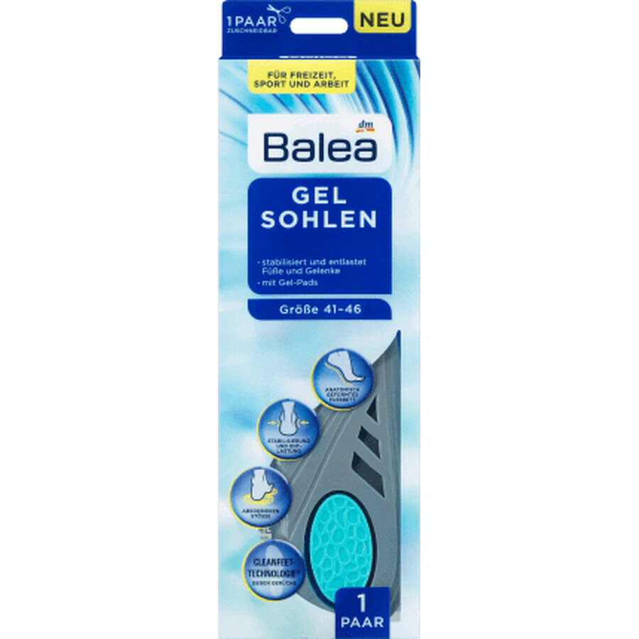 Balea Gel-Schuhwimpern 41/46, 1 Stück