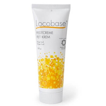 Locobase crema reparadora y mantenedora de la barrera cutánea, 100 g, Astellas