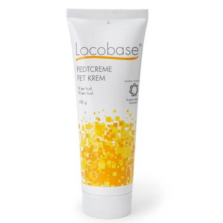 Locobase crema reparadora y mantenedora de la barrera cutánea, 100 g, Astellas