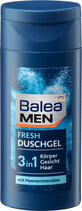 Balea MEN Gel de Ducha Hombre Fresco, 50 ml