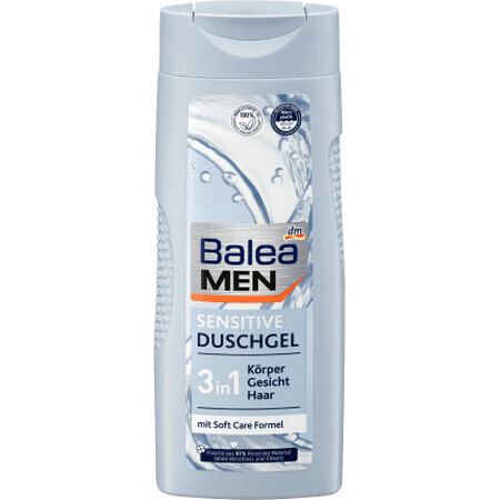 Balea MEN Sensitive 3in1 Shower Gel, 300 ml