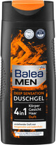 Balea MEN Gel de Ducha Sensaci&#243;n Profunda, 300 ml