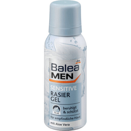 Balea MEN Gel da barba sensibile, 75 ml