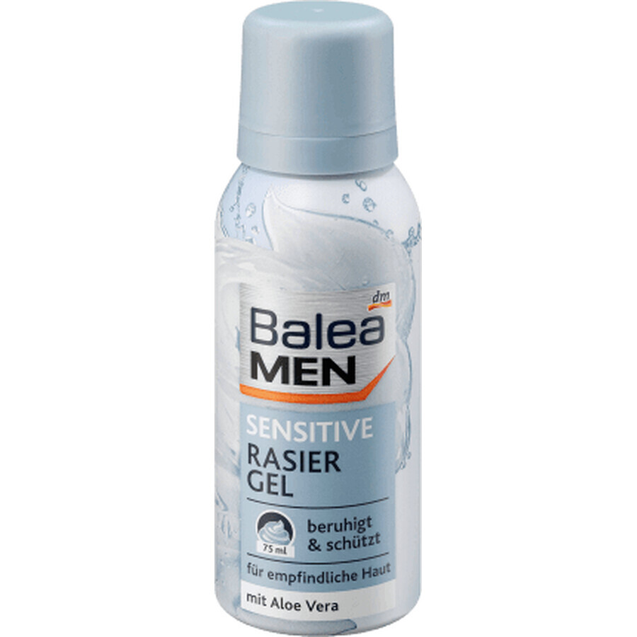 Balea MEN Sensitive Scheergel, 75 ml