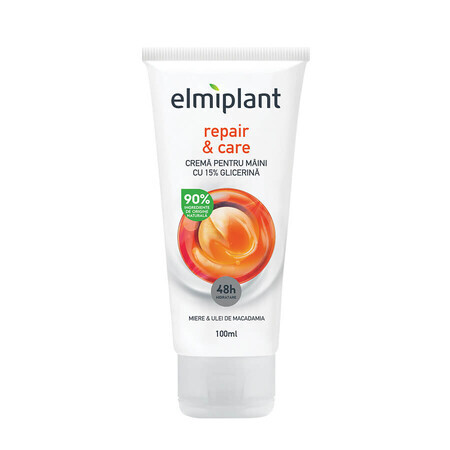 Crème réparatrice pour les mains, 100 ml, Elmiplant