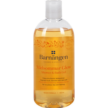 Gel de ducha Barnängen Midsommar Glow, 400 ml