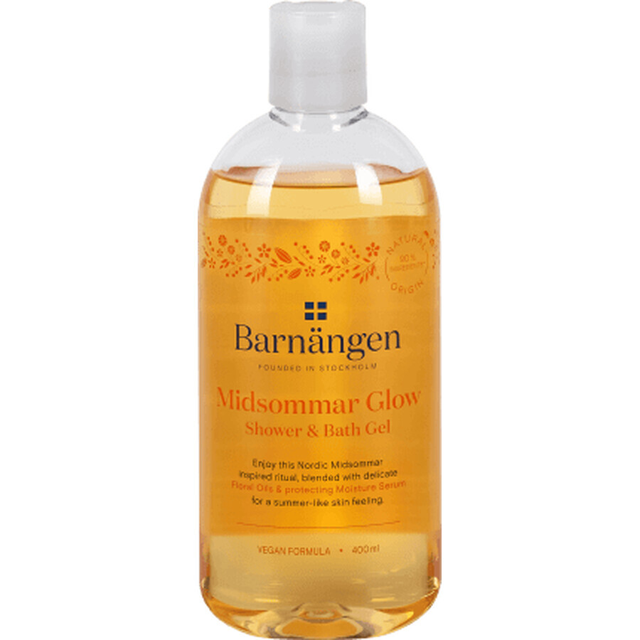 Gel de ducha Barnängen Midsommar Glow, 400 ml