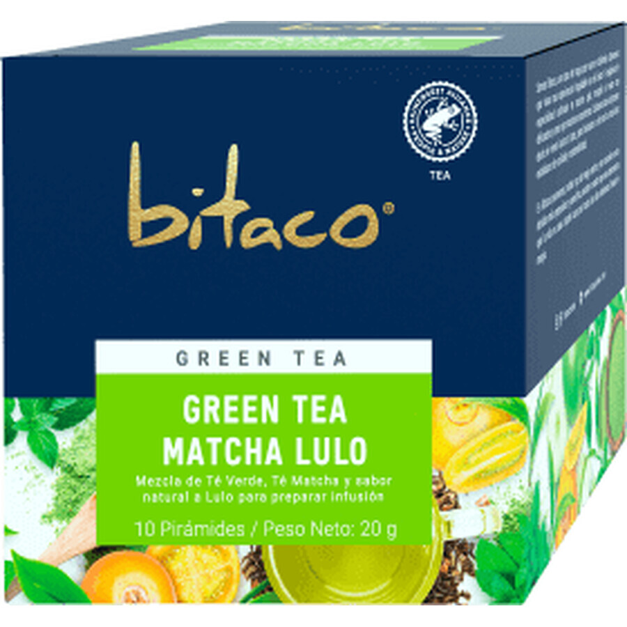 bitaco Matcha Grüner Tee, 10 Stück