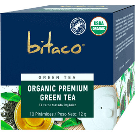 bitaco ECO té verde premium, 10 uds.