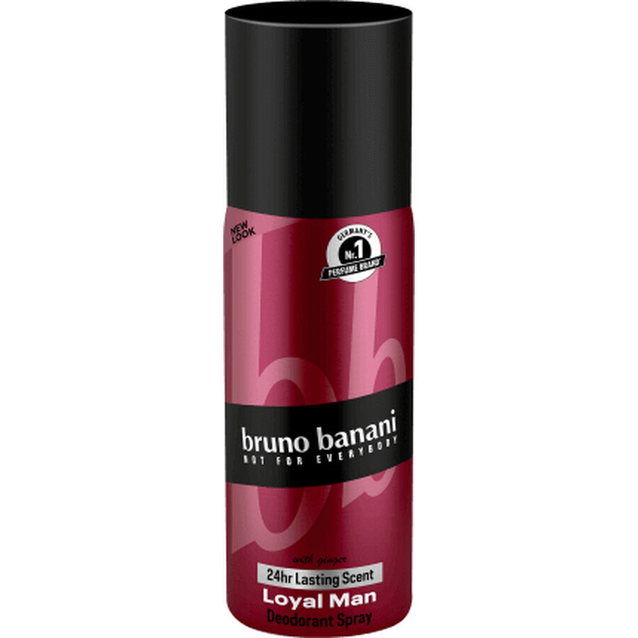 Bruno banani Deodorantverstuiver voor mannen Loyal Man, 150 ml