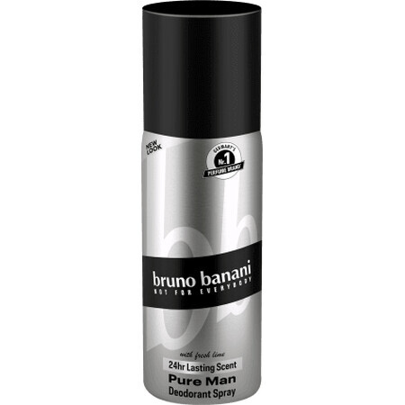 Bruno banani Deodorante spray per uomo Pure Man, 150 ml