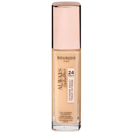 Buorjois Paris Base de maquillaje Always Fabulous 24h 410 Beige Dorado, 30 ml