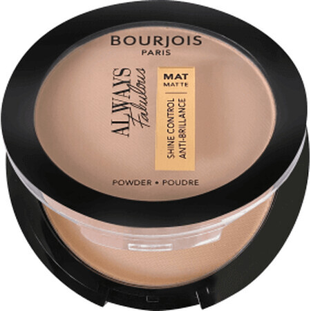 Buorjois Paris Altijd Fabulous Compact Poeder 115 Goud Ivoor, 10 g