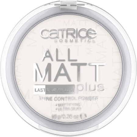 Catrice Polvos Compactos All Matt Plus Shine Control 001 Universal, 10 g