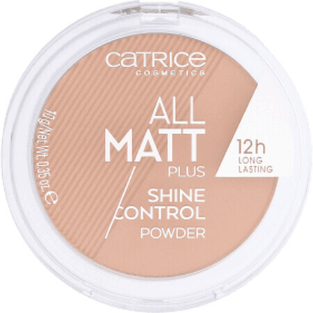 Catrice All Matt Plus Shine Control Compact Poeder 025 Zand Beige, 10 g