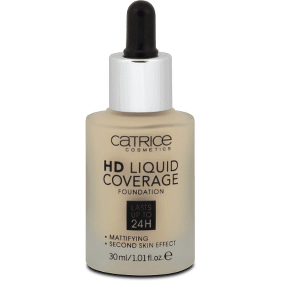 Catrice HD Liquid Coverage foundation 010 Licht Beige, 30 ml