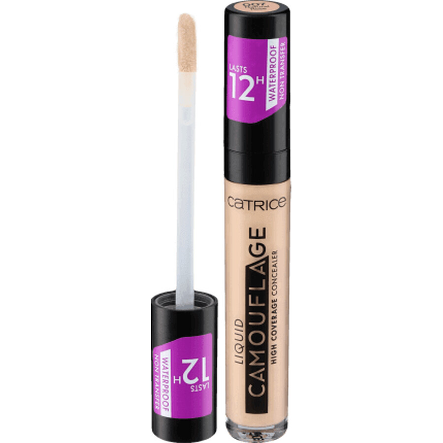 Catrice Camuflaje Líquido Corrector de Alta Cobertura 007 Rosa Natural, 5 ml