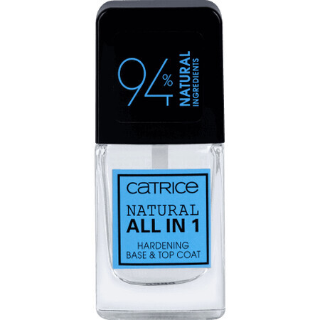 Catrice Natural Base e top coat indurente tutto in 1, 10,5 g