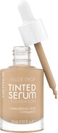 Catrice Nude Drop Base de maquillaje con color 030C Nude, 30 ml