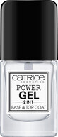 Catrice Power Gel 2en1 Base y Top Coat, 10,5 ml