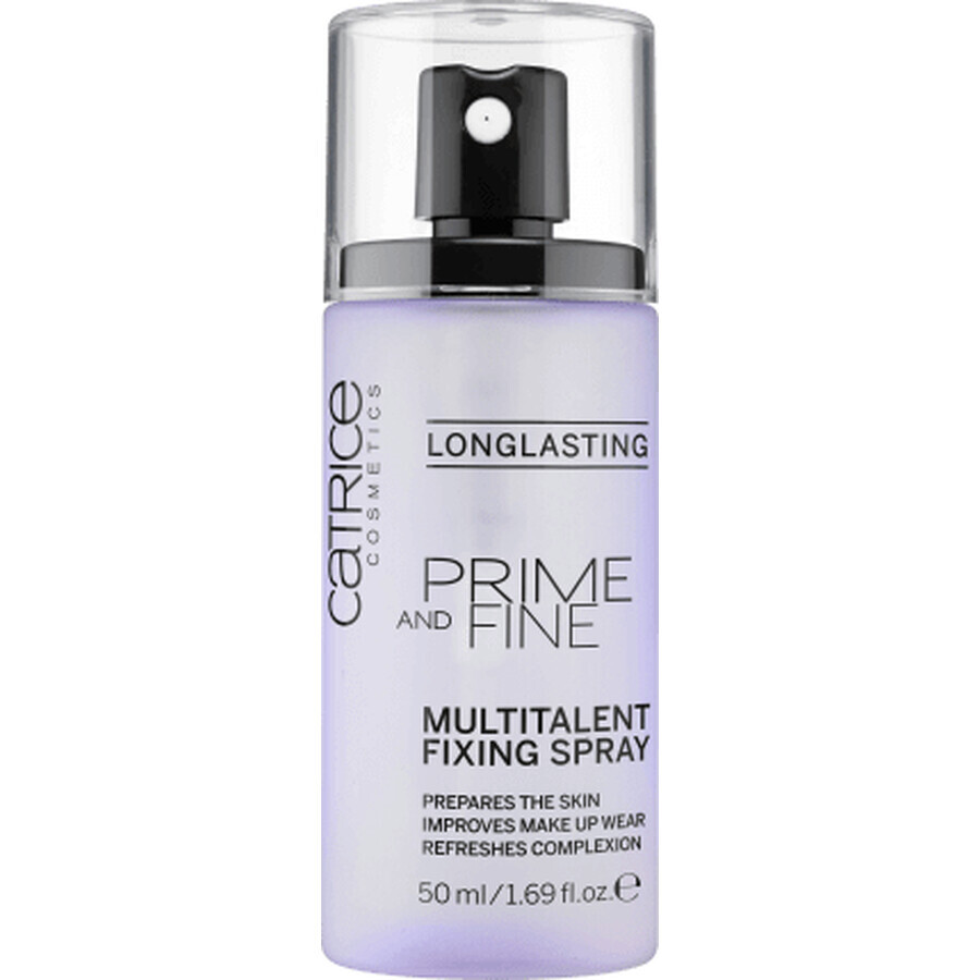 Catrice Prime and Fine Spray Fijador de Maquillaje Multitalento, 50 ml