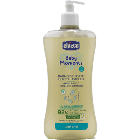 Chicco 2in1 Duschgel und Shampoo, 750 ml