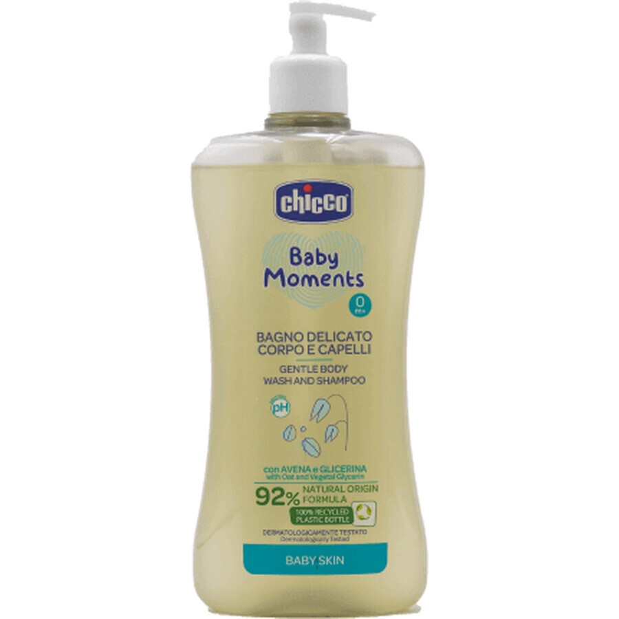 Chicco 2in1 Duschgel und Shampoo, 750 ml